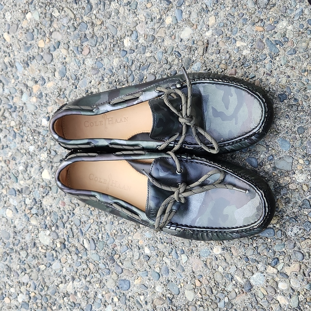 Cole Haan Men's Camo Print Shoes Size 7.5